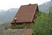 اجرای پوشش سقف پروژه شمشک