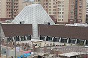 اجرای پوشش سقف پروژه سبحان